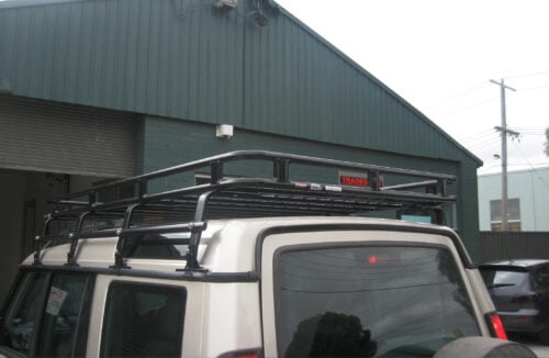 Land Rover Discovery 1 01/89 - 1998 Wagon Oval Steel Roof Rack - Image 6