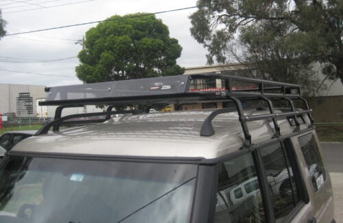 Land Rover Discovery 1 01/89 - 1998 Wagon Oval Steel Roof Rack - Image 2