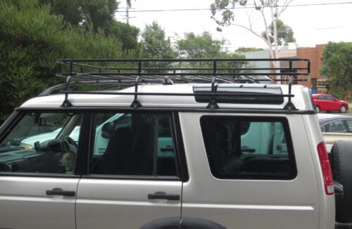 Land Rover Discovery 1 01/89 - 1998 Wagon Oval Steel Roof Rack - Image 5