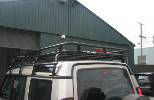 Land Rover Discovery 2 03/99 - 03/05 Wagon Oval Steel Roof Rack - Image 6