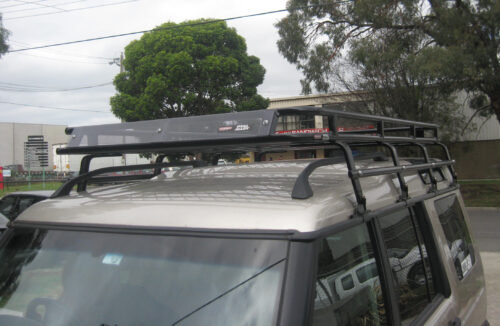 Land Rover Discovery 2 03/99 - 03/05 Wagon Oval Steel Roof Rack - Image 2