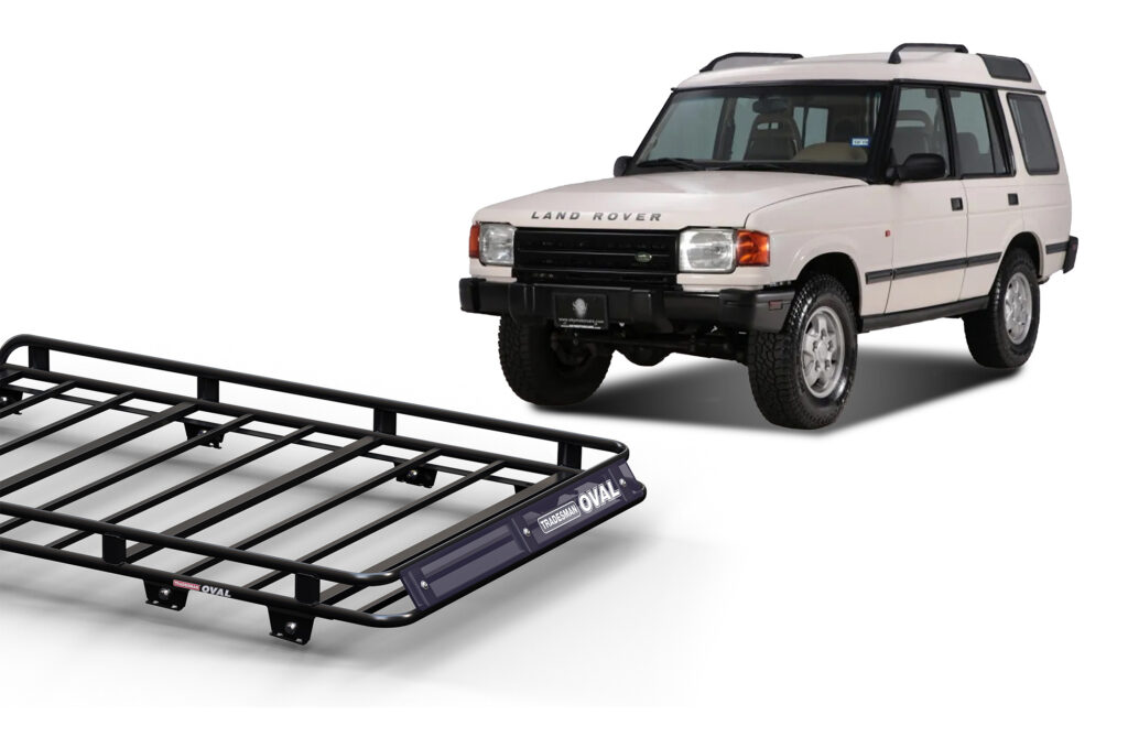 Land Rover Discovery 2 03/99 - 03/05 Wagon Oval Steel Roof Rack - Roof ...