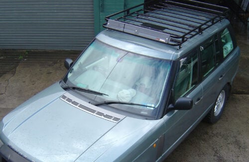 Land Rover Range Rover L322 2001 - 2012 Wagon Oval Steel Roof Rack - Image 2