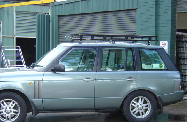 Land Rover Range Rover L322 2001 - 2012 Wagon Oval Steel Roof Rack ...