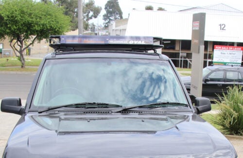 Land Rover Range Rover P38 1995 - 2002 Wagon Oval Steel Roof Rack - Image 2