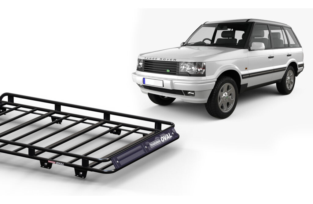 Land Rover Range Rover P38 1995 - 2002 Wagon Oval Steel Roof Rack ...