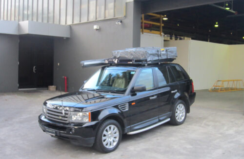 Land Rover Range Rover Sport L320 2005 - 2013 Wagon Oval Steel Roof Rack - Image 5