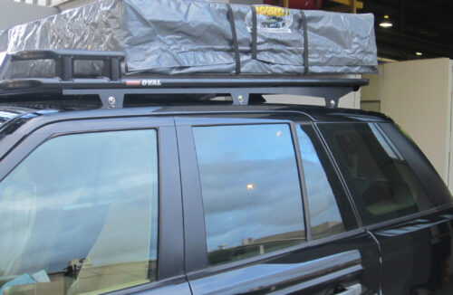 Land Rover Range Rover Sport L320 2005 - 2013 Wagon Oval Steel Roof Rack - Image 4