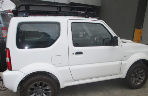 Suzuki Jimny SN413 2000 - 2019 Wagon Oval Steel Roof Rack - Image 5