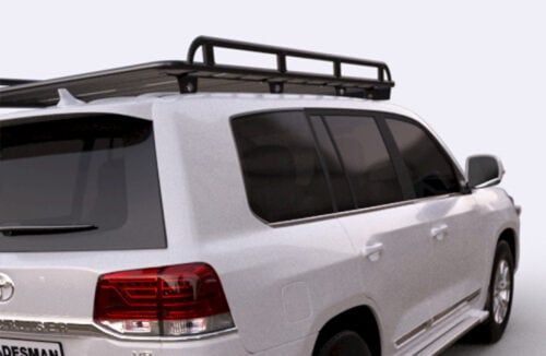 Toyota Landcruiser 200 200 2007 - 03/21 LWB Oval Steel Roof Rack - Image 6