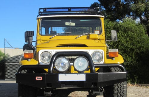 Toyota Landcruiser 40 45 1960 - 1984 Cab Chassis Oval Steel Roof Rack - Image 2