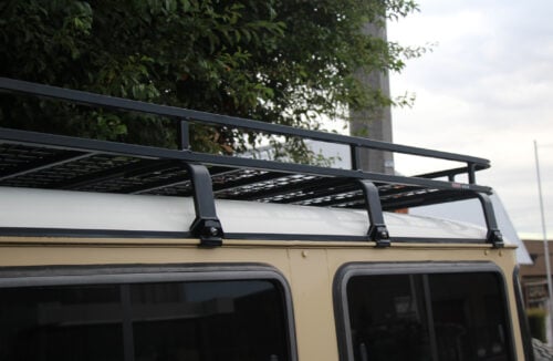 Toyota Landcruiser 40 47 1960 - 1984 Troopcarrier Oval Steel Roof Rack - Image 5