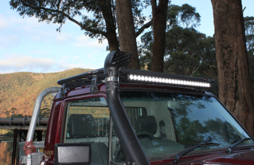 Toyota Landcruiser 79 79 1999 - Current Cab Chassis Oval Steel Roof Rack - Image 2