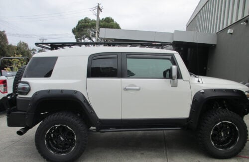 Toyota FJ Cruiser  2011 - 2017 Wagon Oval Steel Roof Rack - Image 5