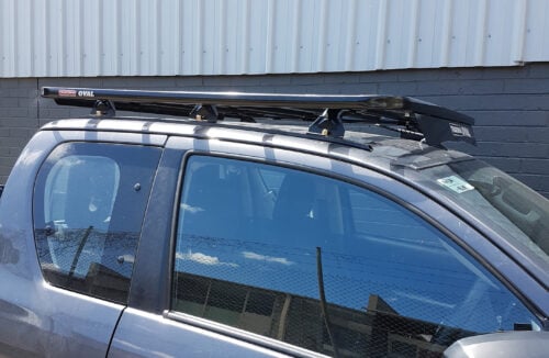Toyota Hilux AN120 10/15 - Current Extra Cab Oval Steel Roof Rack - Image 6