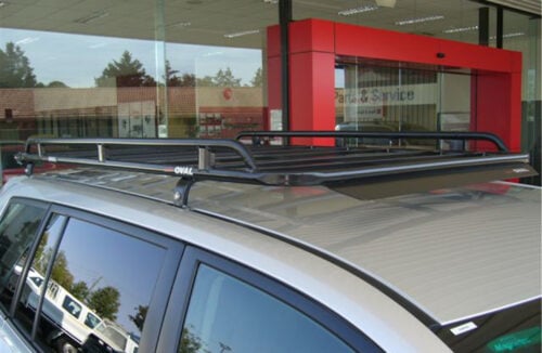 Toyota Kluger XU40 08/07 - 02/14 Wagon Oval Steel Roof Rack - Image 2