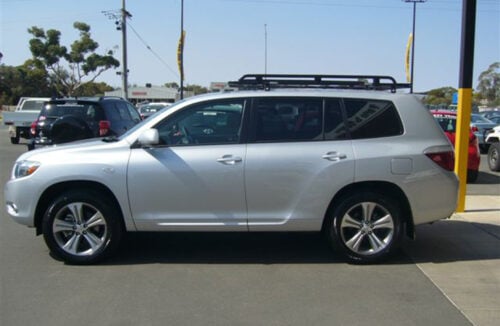 Toyota Kluger XU40 08/07 - 02/14 Wagon Oval Steel Roof Rack - Image 5