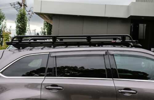 Toyota Kluger XU50 03/14 - 05/21 Wagon Oval Steel Roof Rack - Image 5