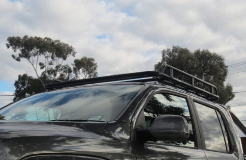 Volkswagen Amarok N/A 2011 - 2023 Dual Cab Oval Steel Roof Rack - Image 6