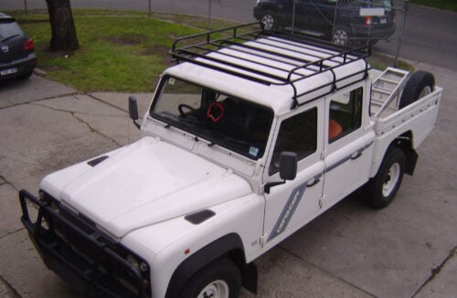 Land Rover Defender 130 Gen 1 11/84 - 2016 Dual Cab Commercial Max Roof Rack - Image 2