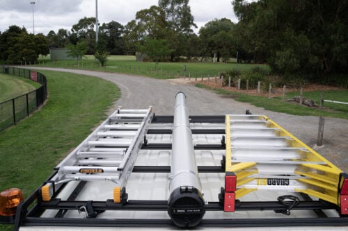 Wedgetail Trade Accessory Technician Ladder slide adaption kit, contains 6 x buffers, 4 x side straps - Image 3