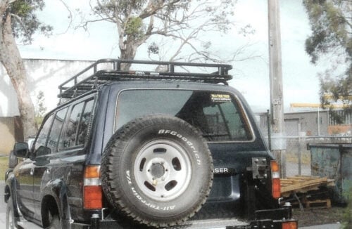 Toyota Landcruiser 80 80 05/90 - 03/98 LWB Commercial Max Roof Rack - Image 6