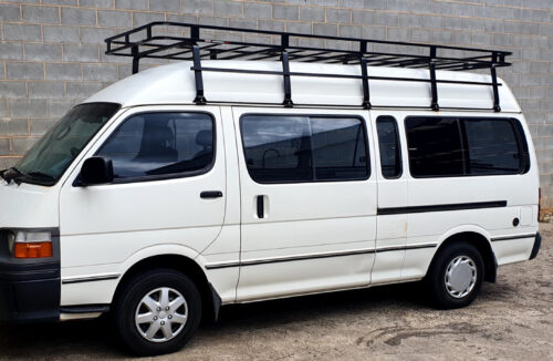 Toyota Hiace Commuter H100 1989 - 2004 SLWB Commercial Max Roof Rack - Image 4