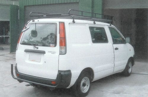 Toyota Hiace SBV XH10 11/95 - 2003 SWB Commercial Max Roof Rack - Image 6