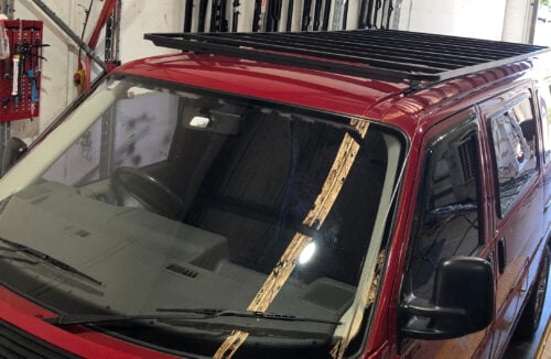 Volkswagen Transporter T4 03/93 - 07/04 SWB Commercial Max Roof Rack - Image 2
