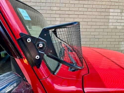 Suzuki Jimny (2019 onwards) LWB & SWB Black Windscreen Stone Guard - Image 2