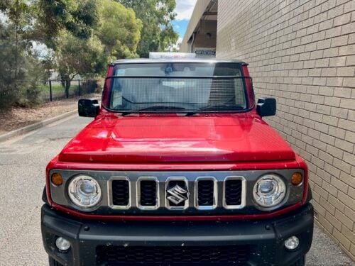 Suzuki Jimny (2019 onwards) LWB & SWB Black Windscreen Stone Guard - Image 5