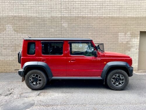 Suzuki Jimny (2019 onwards) LWB & SWB Black Windscreen Stone Guard - Image 8