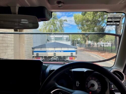 Suzuki Jimny (2019 onwards) LWB & SWB Black Windscreen Stone Guard - Image 13