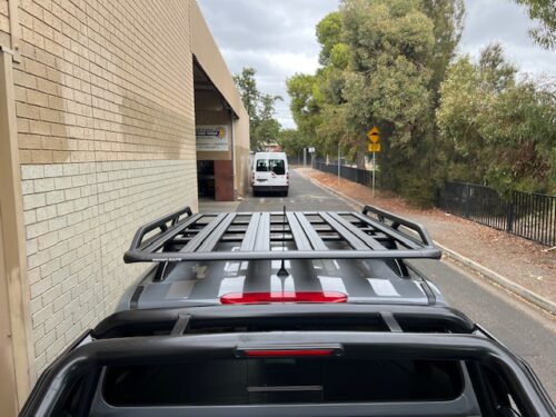 Nissan Navara NP300 Dual Cab (July 2015 - on) Pioneer 6 Tradie  (1500mm x 1240mm) connects to rails - Image 6