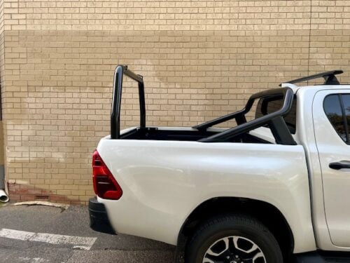 Toyota Hilux Oct 2015 onwards with under lip tub liners - Style Bar (rear rack only with pins) - Image 3
