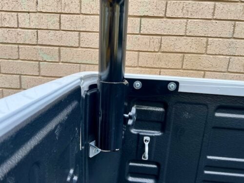 Toyota Hilux Oct 2015 onwards with under lip tub liners - Style Bar (rear rack only with pins) - Image 6