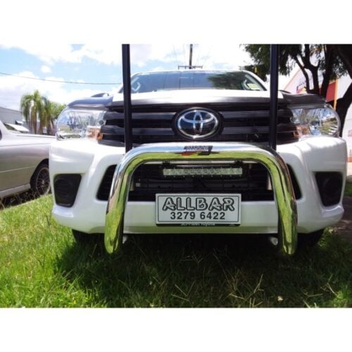 Reversed Spot Light Tabs to house Light Bar without any interference to Toyota Safety Sense