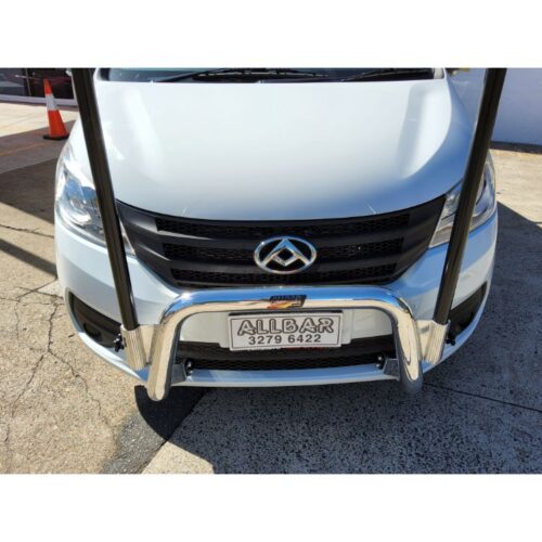 Polished Nudge Bar & H Rack suitable for use with 2023 LDV G10