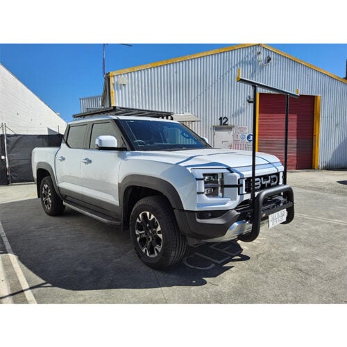 Black Alloy Nudgebar with HRack set to suit BYD Shark