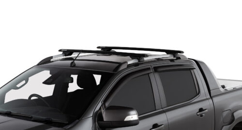 AUDI A6 Allroad Quattro C7 With Roof Rails 10/2012 Onwards Vortex RX Black 2 Bar Roof Rack (JC-01532)