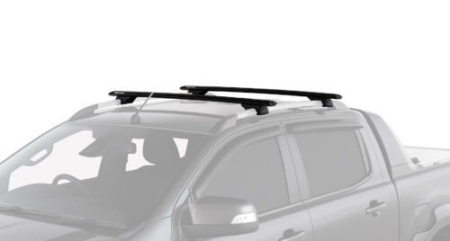 AUDI A6 Allroad Quattro C7 With Roof Rails 10/2012 Onwards Vortex RX Black 2 Bar Roof Rack (JC-01532)