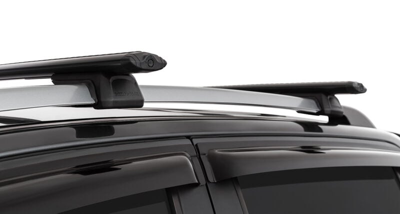 MAZDA Mazda 6 With Roof Rails 12/2012 Onwards Vortex RX Black 2 Bar Roof Rack (JC-01532)