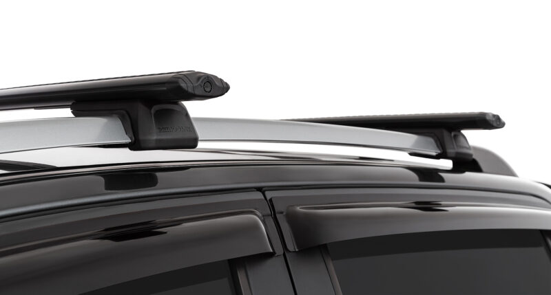 AUDI A6 Allroad Quattro C7 With Roof Rails 10/2012 Onwards Vortex RX Black 2 Bar Roof Rack (JC-01532)