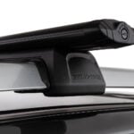 AUDI A6 Allroad Quattro C7 With Roof Rails 10/2012 Onwards Vortex RX Black 2 Bar Roof Rack (JC-01532)