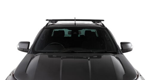 AUDI A6 Allroad Quattro C7 With Roof Rails 10/2012 Onwards Vortex RX Black 2 Bar Roof Rack (JC-01532)