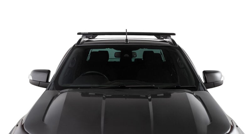 AUDI A6 Allroad Quattro C7 With Roof Rails 10/2012 Onwards Vortex RX Black 2 Bar Roof Rack (JC-01532)