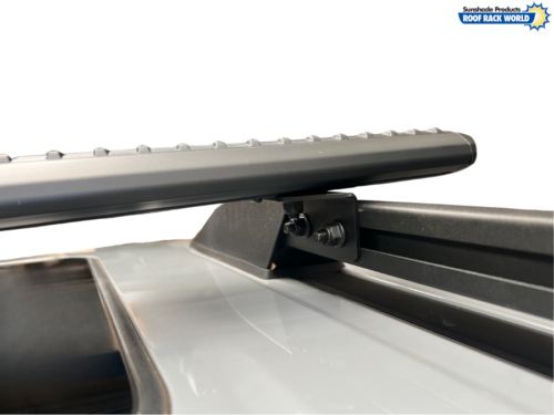 GWM Tank 300 Gen 1 With Raised Rail 1/2023 Onwards Sportz Black 2 Bar Roof Rack (JC-05368) - Image 15