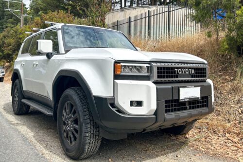 Toyota Prado J250 Without Raised Rails 2024 - On KRS Minirack Foot 2 bars (02TLCP250.24.2) - Image 2