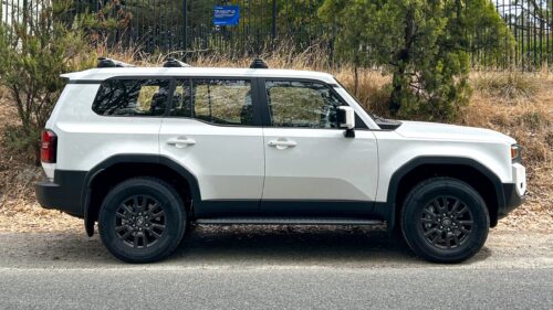 Toyota Prado J250 Without Raised Rails 2024 - On KRS Minirack Foot 2 bars (02TLCP250.24.2) - Image 4