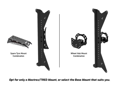 Out-Back Maxtrax/TRED Mount & Spare Tyre Mount - Image 2